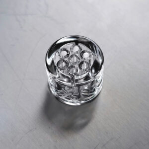 VGW Joint Tip – 12mm Diameter x 8mm Tall, Clear